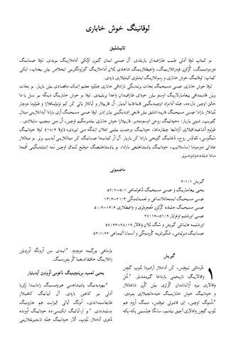 لوقانینگ خوش خاباری